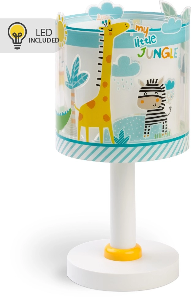 Table lamp Little Jungle blue glow in the dark Dalber 8420406001807