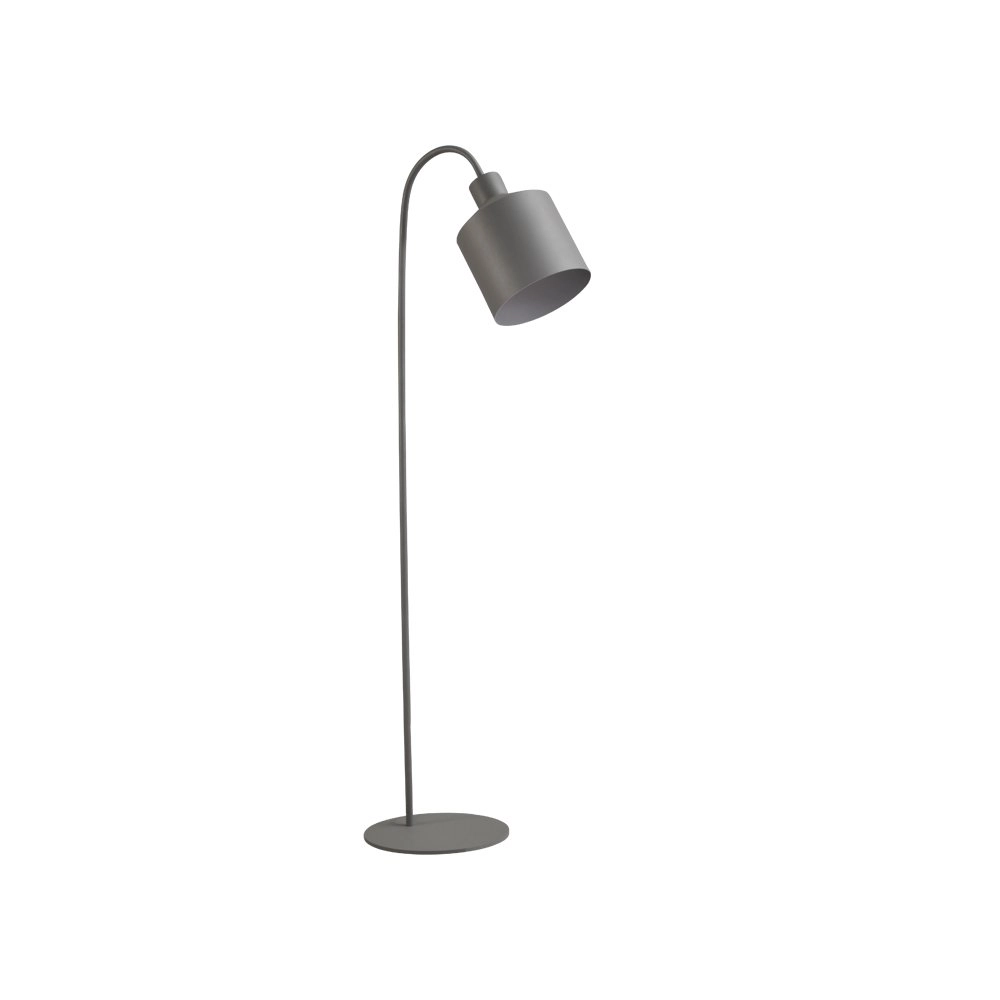 Floor reading lamp Concepto 186 gray
