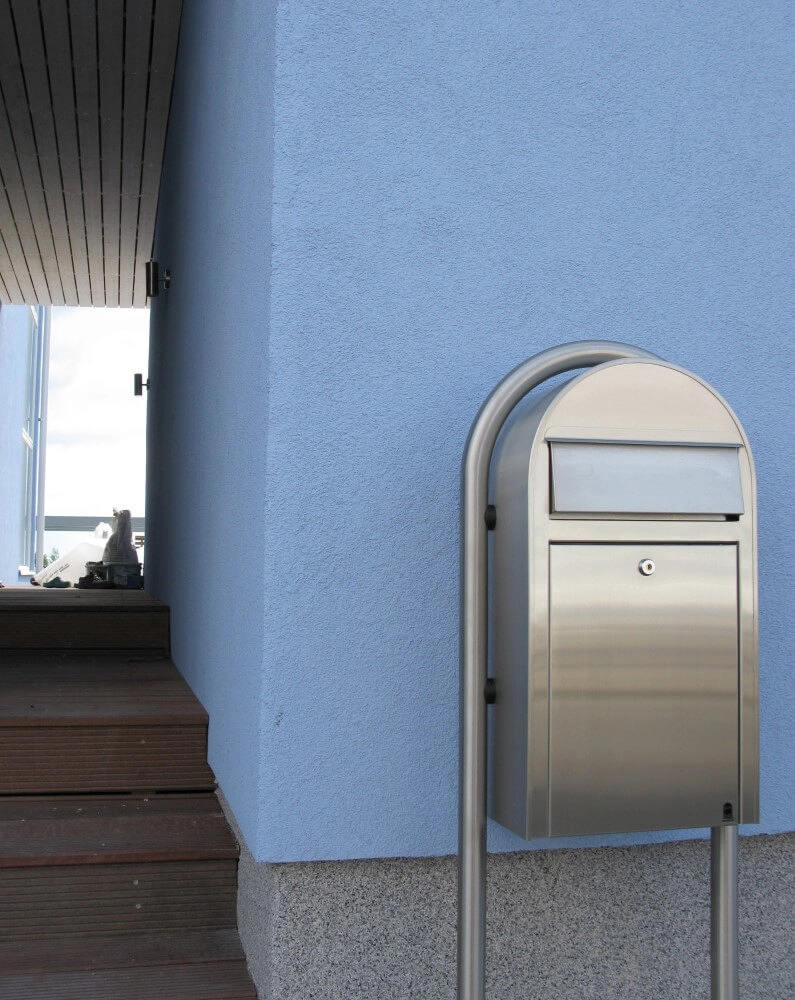 Mailbox Grande i Stainless steel Bobi 6417237033116