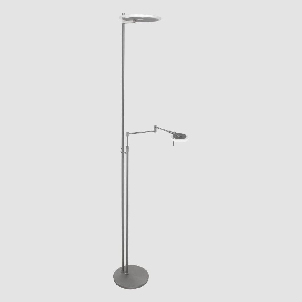 Modern reading lamp Turound grey Steinhauer 8712746131093