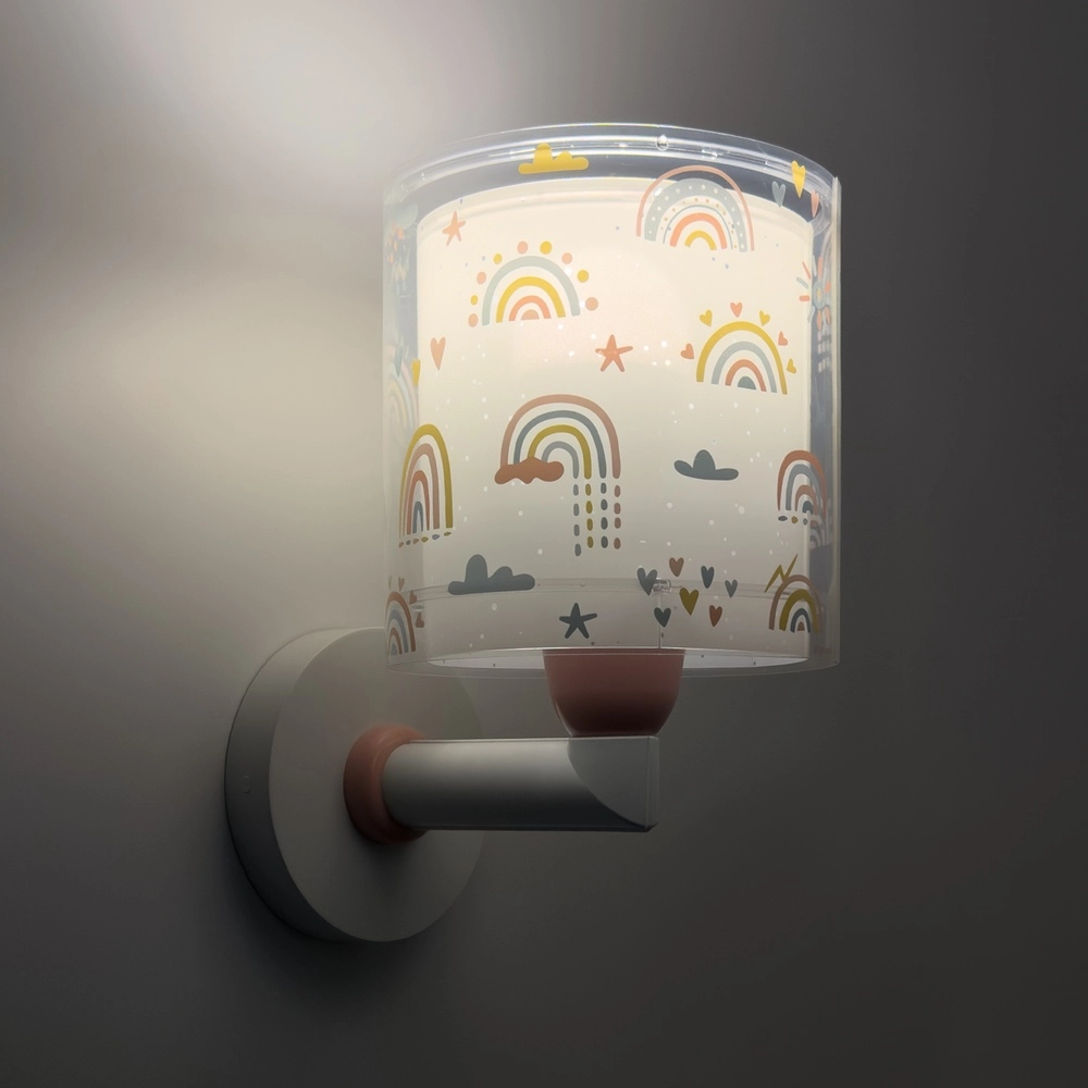 Wall lamp Rainbow pink for children's room Dalber 8420406411996