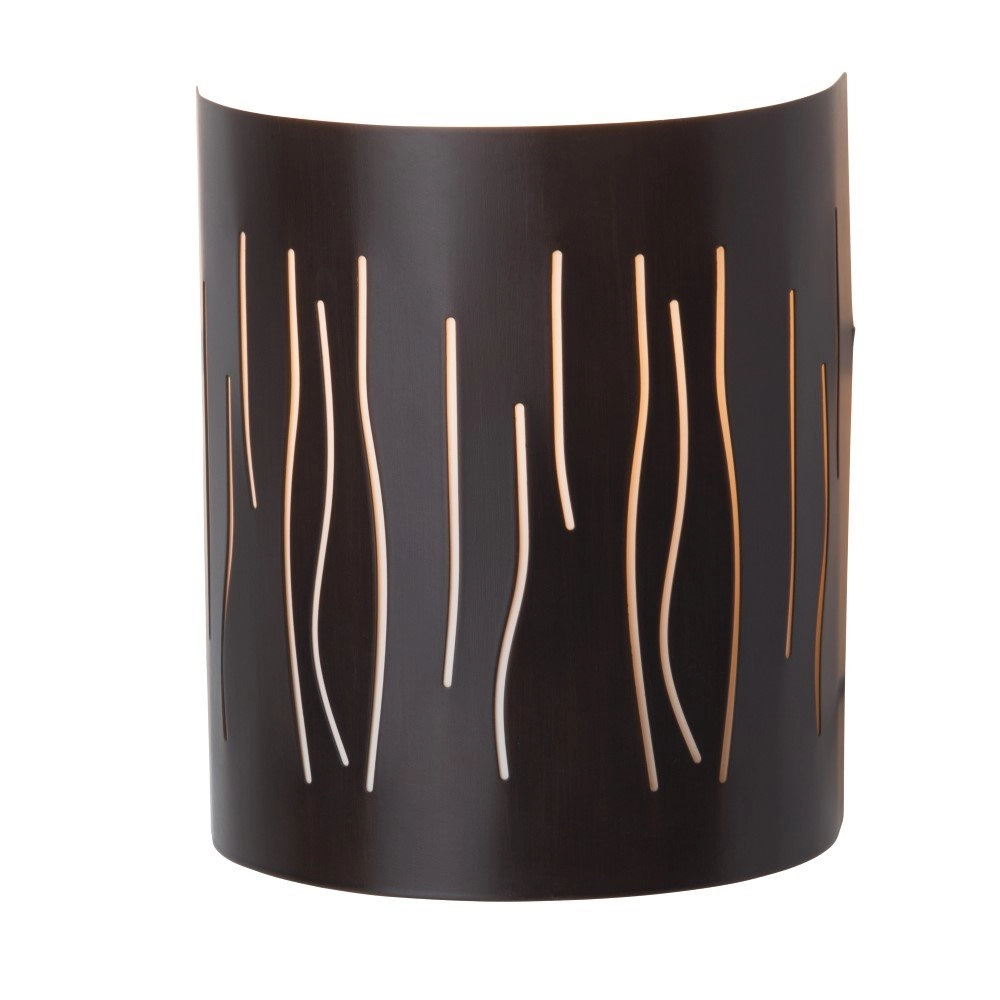 Dark brown wall lamp Kinley Brilliant 4004353197215