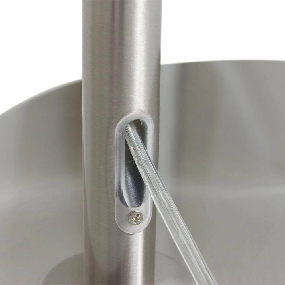 Floor lamp Prestige Chic metal with black shade Steinhauer 8712746175592