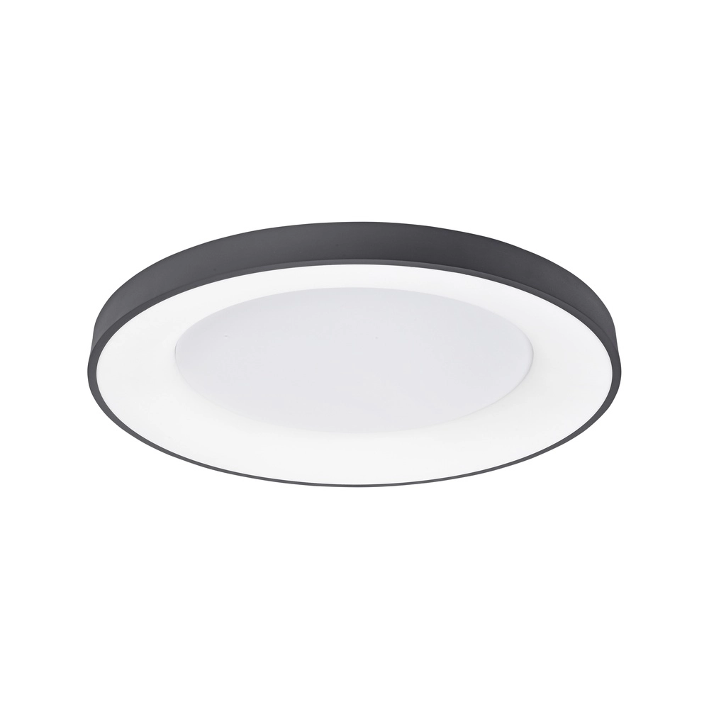 Ceiling lamp Rando Thin black Ø 60cm Lyora 5212017420107