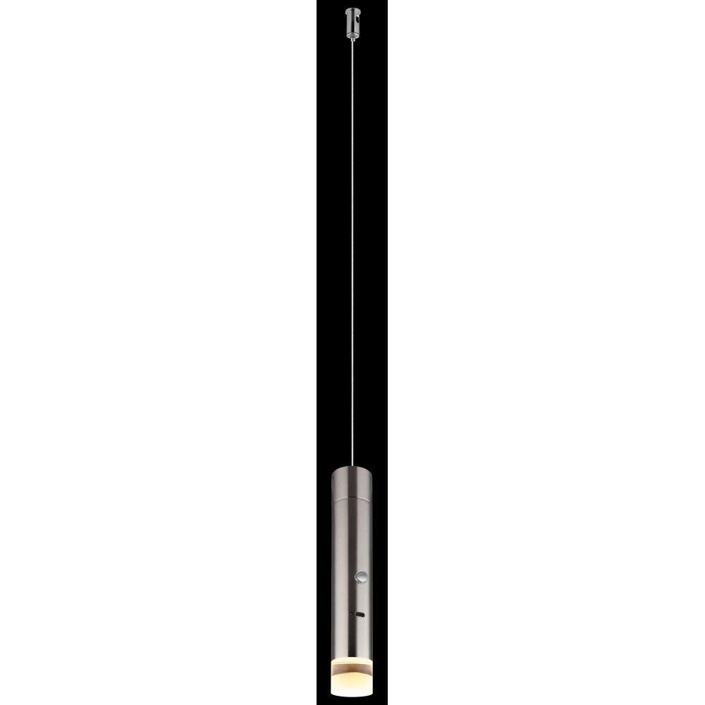 Sleek pendant lamp Pelo nickel Globo 9007371575824