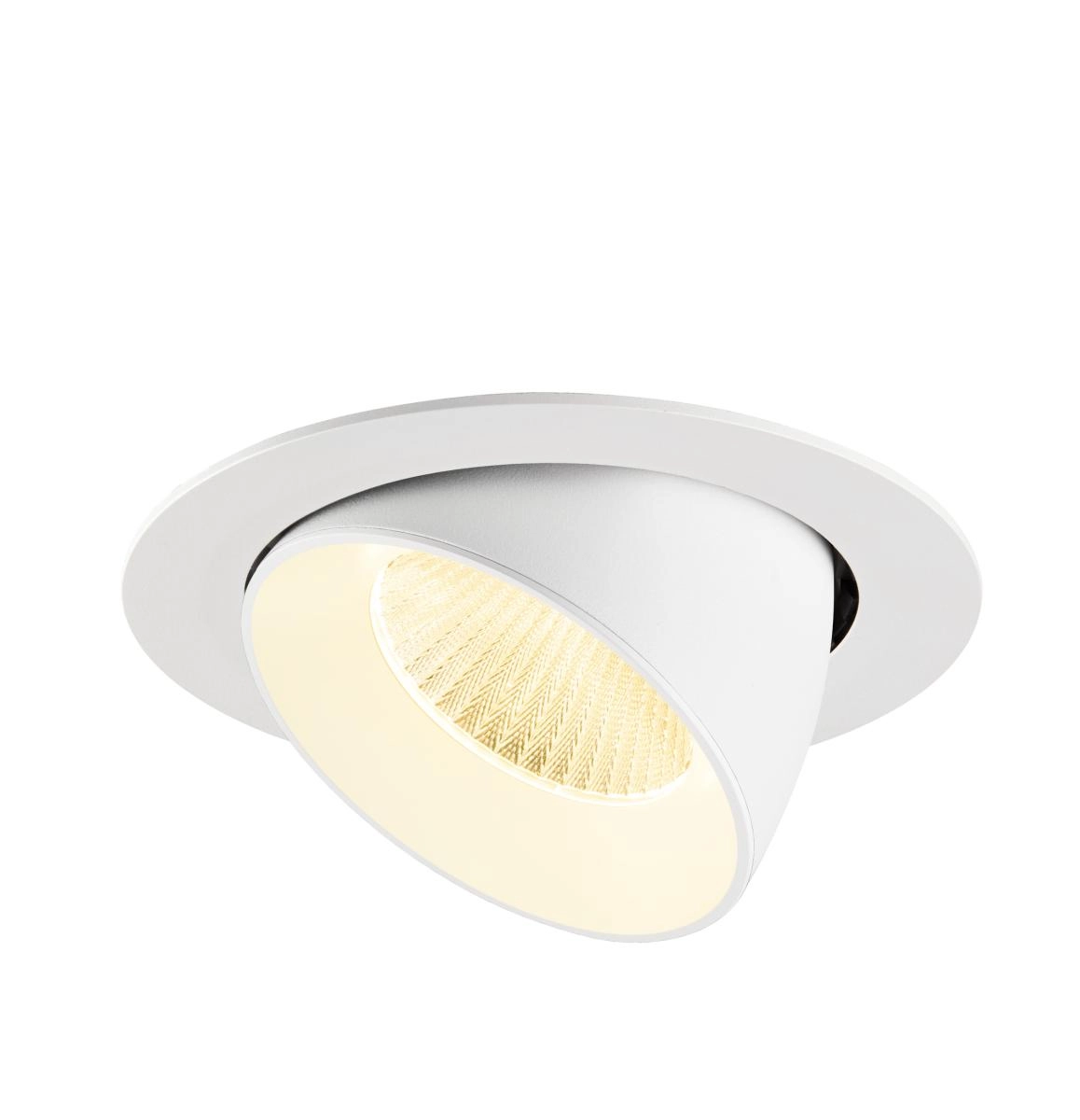 Recessed spotlight Numinos Gimble XL white 3000K - 40deg SLV 4024163308595
