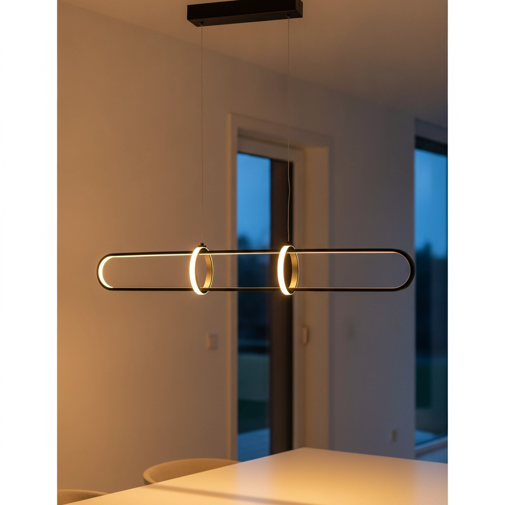 Design pendant lamp Arte Elongated black Lyora 5212017426062