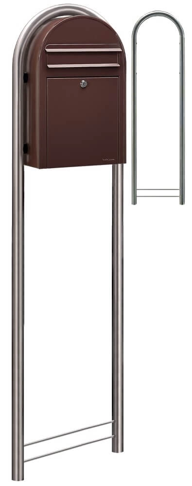Mailbox Classic 8017 Dark brown Bobi 6417237001085