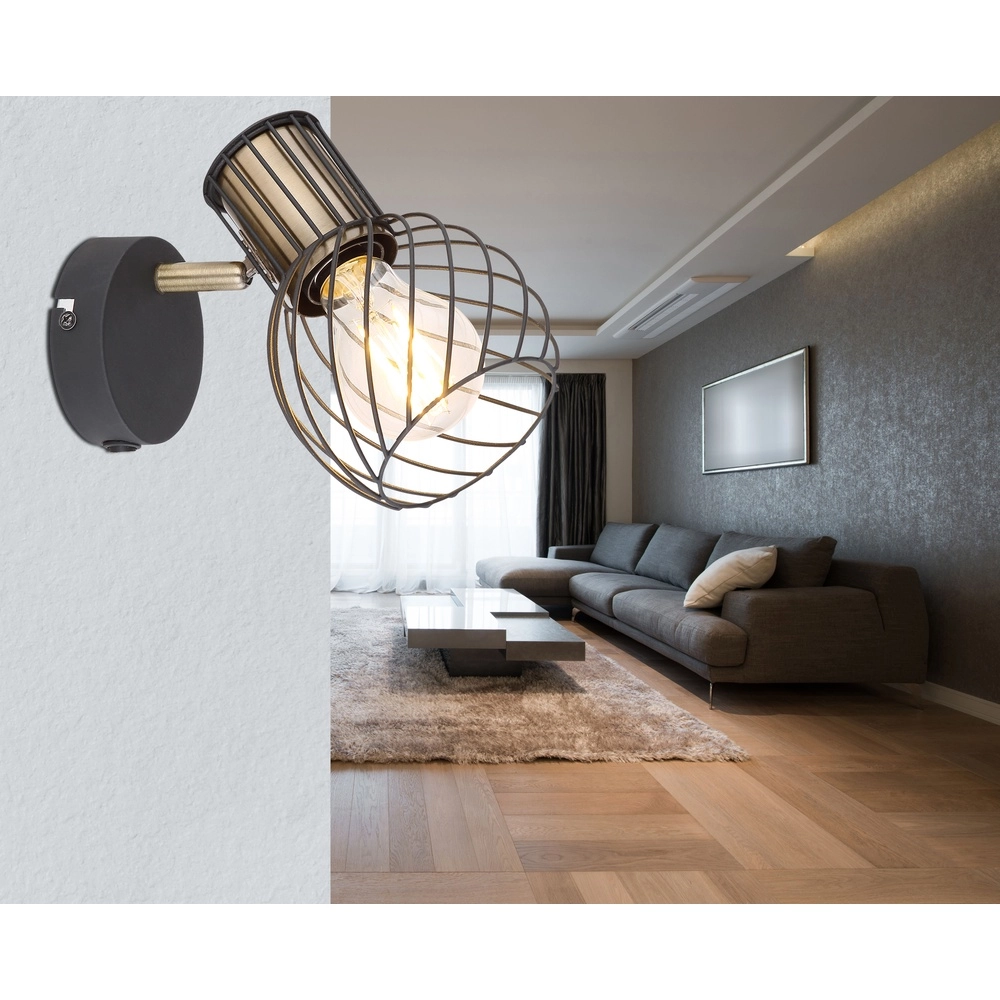 Wall lamp Argusto Black Globo 9007371387717
