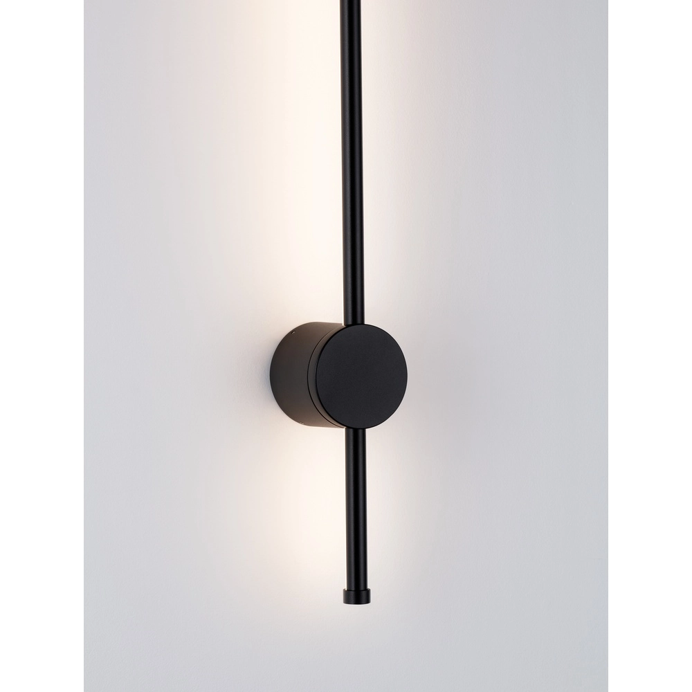 Design wall lamp Ridge black 65cm Lyora 5212017447265