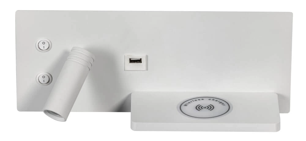 Bedroom lamp Nighty Left USB