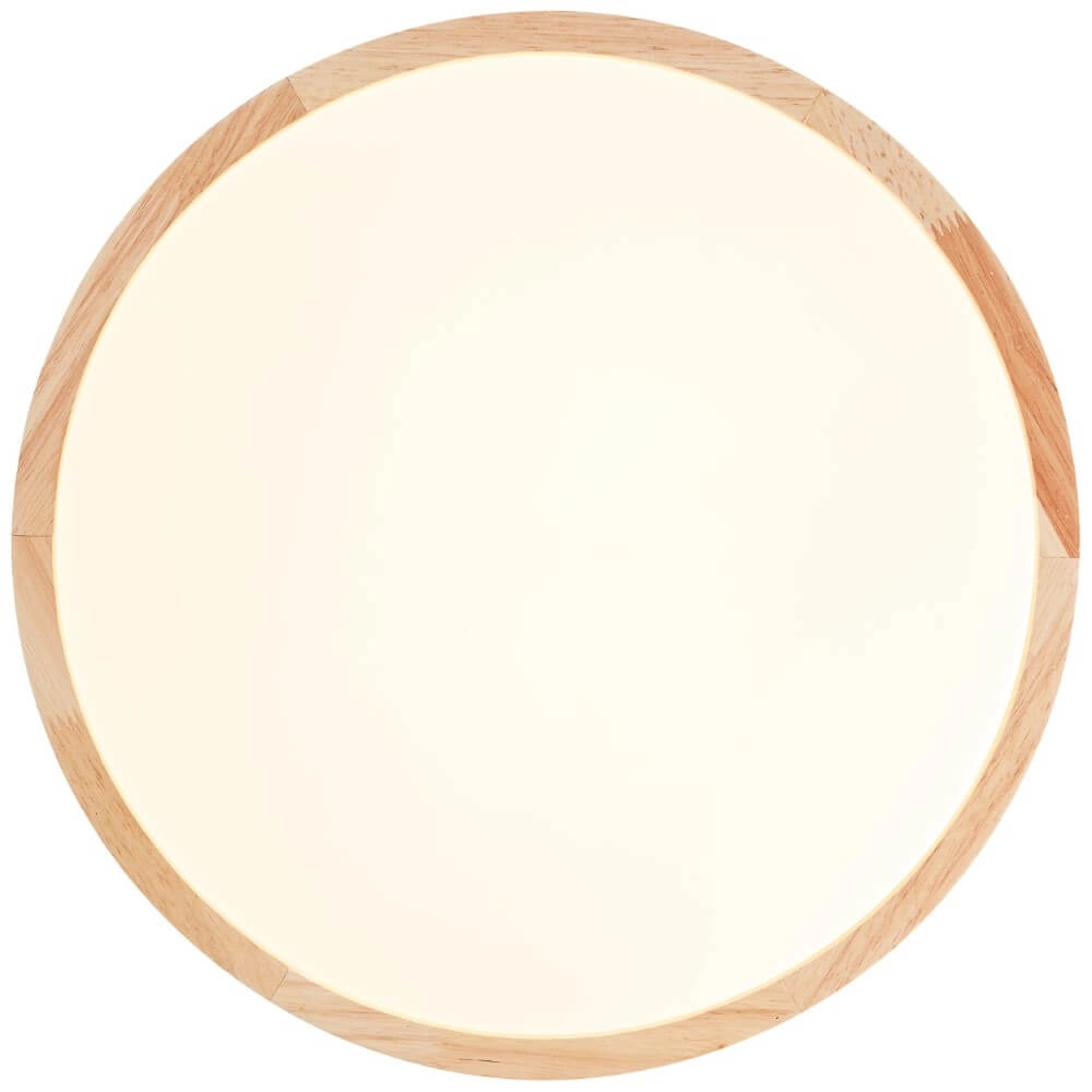 Wooden ceiling light Slimline Ø 39cm Brilliant 4004353396229