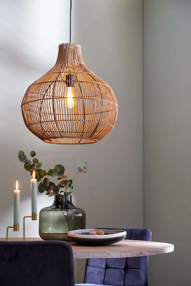 Pendant lamp Pacino rattan Ø 50cm