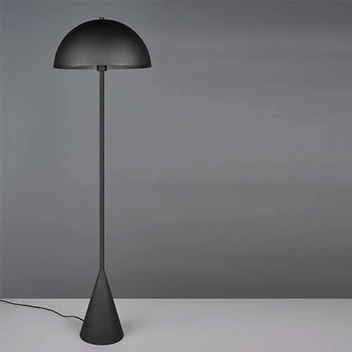 Trendy floor lamp Alfie 130cm - black Trio 4017807617177