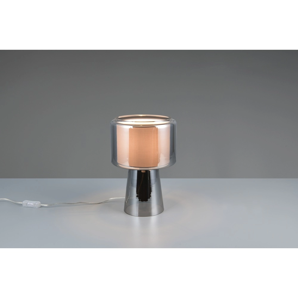 Design table lamp Rocka chromium Trio 4017807662702