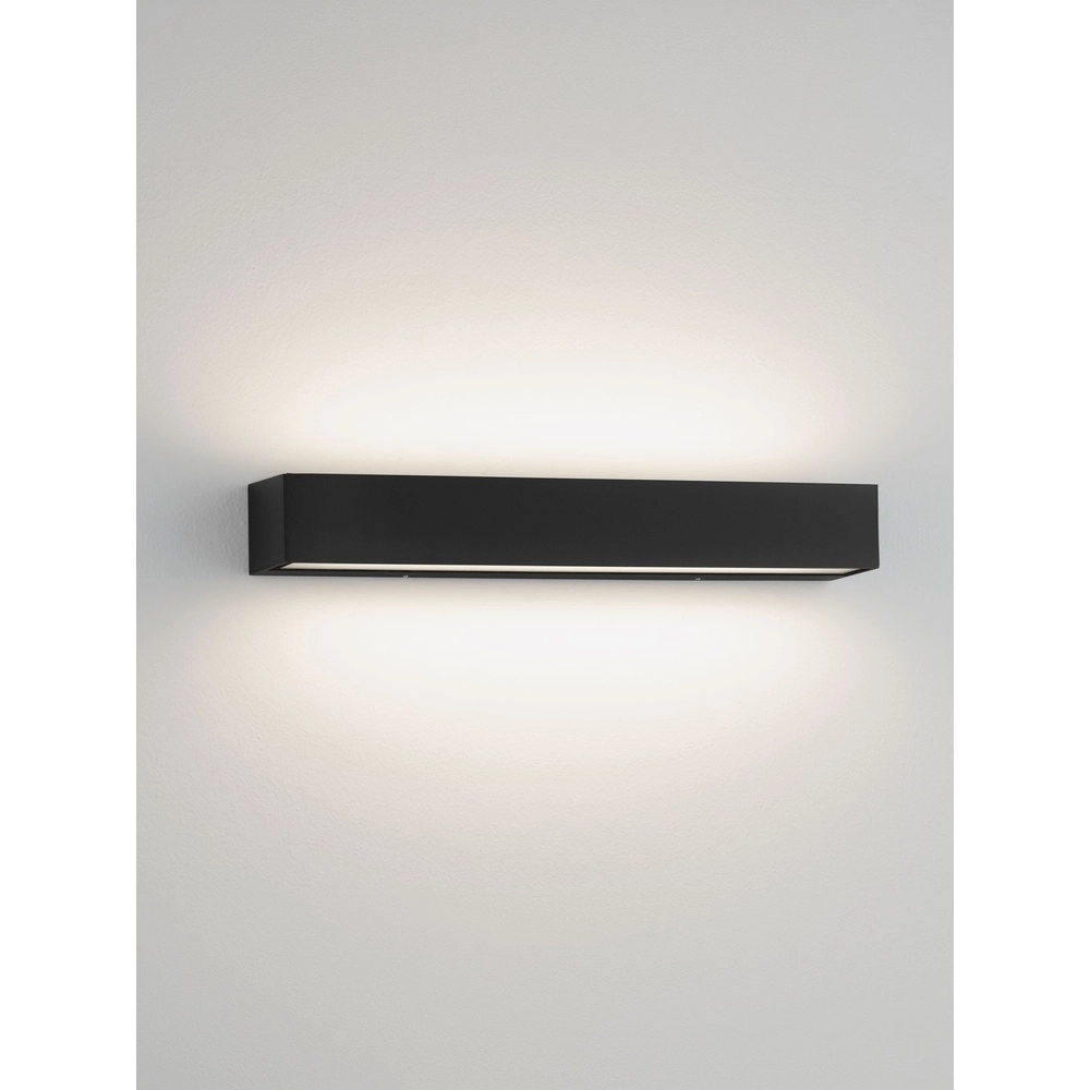 Sleek wall lamp Lane black 36cm - 28W Lyora 5212017496751