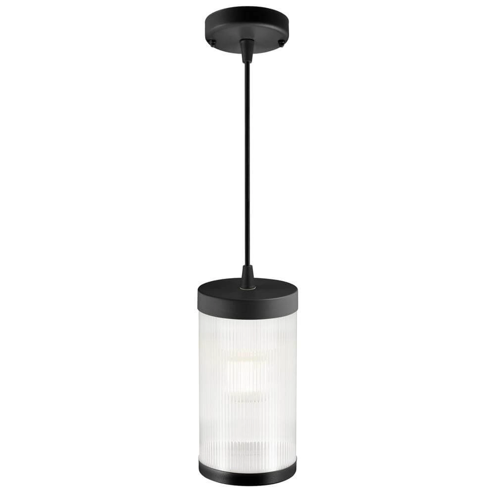 Glass pendant lamp Coupar black Nordlux 5704924010576