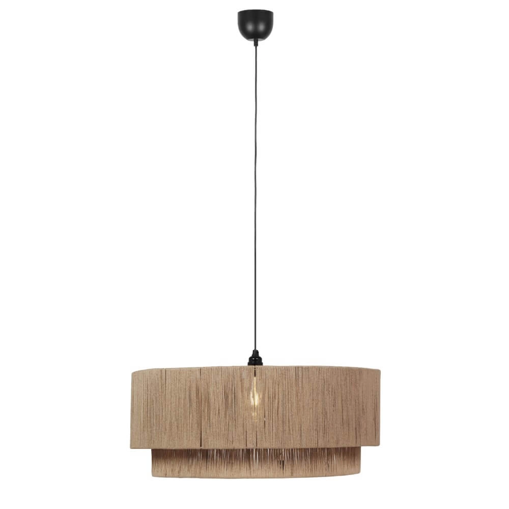 Rope Pendant Light Smilla Ø 60cm Trio 4017807628265