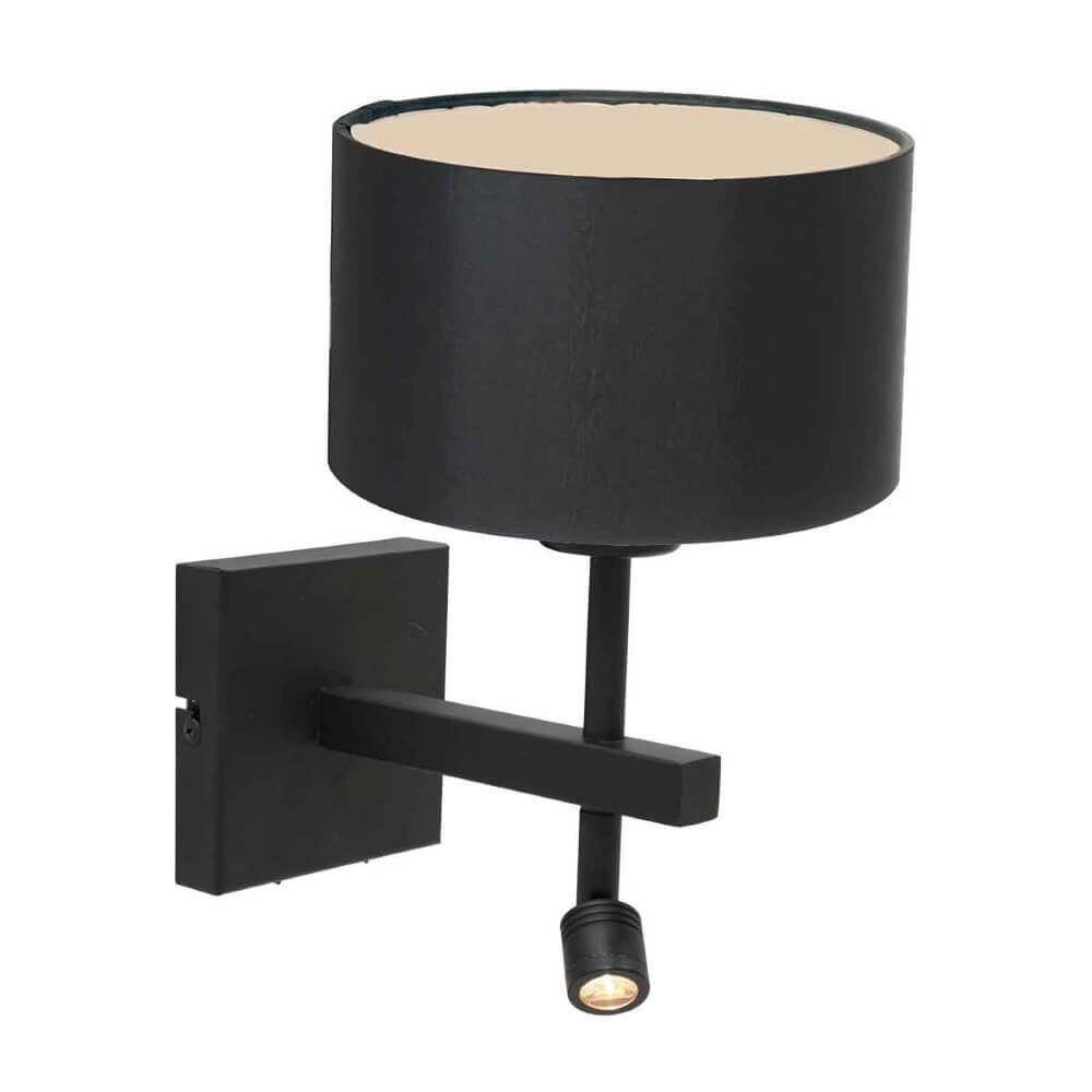 Bedroom wall lamp Stanger black