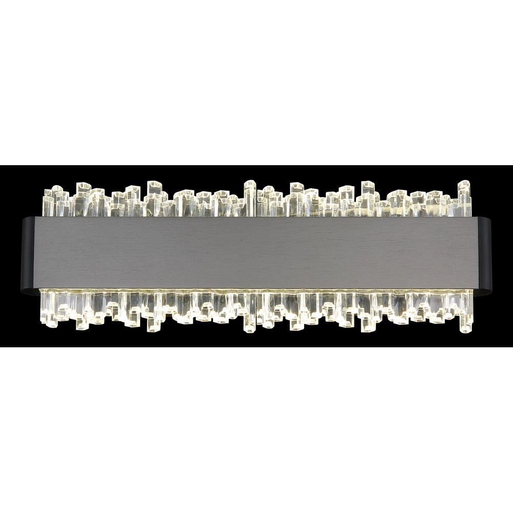 Black wall lamp Stalagmita 25cm Globo 9007371578740