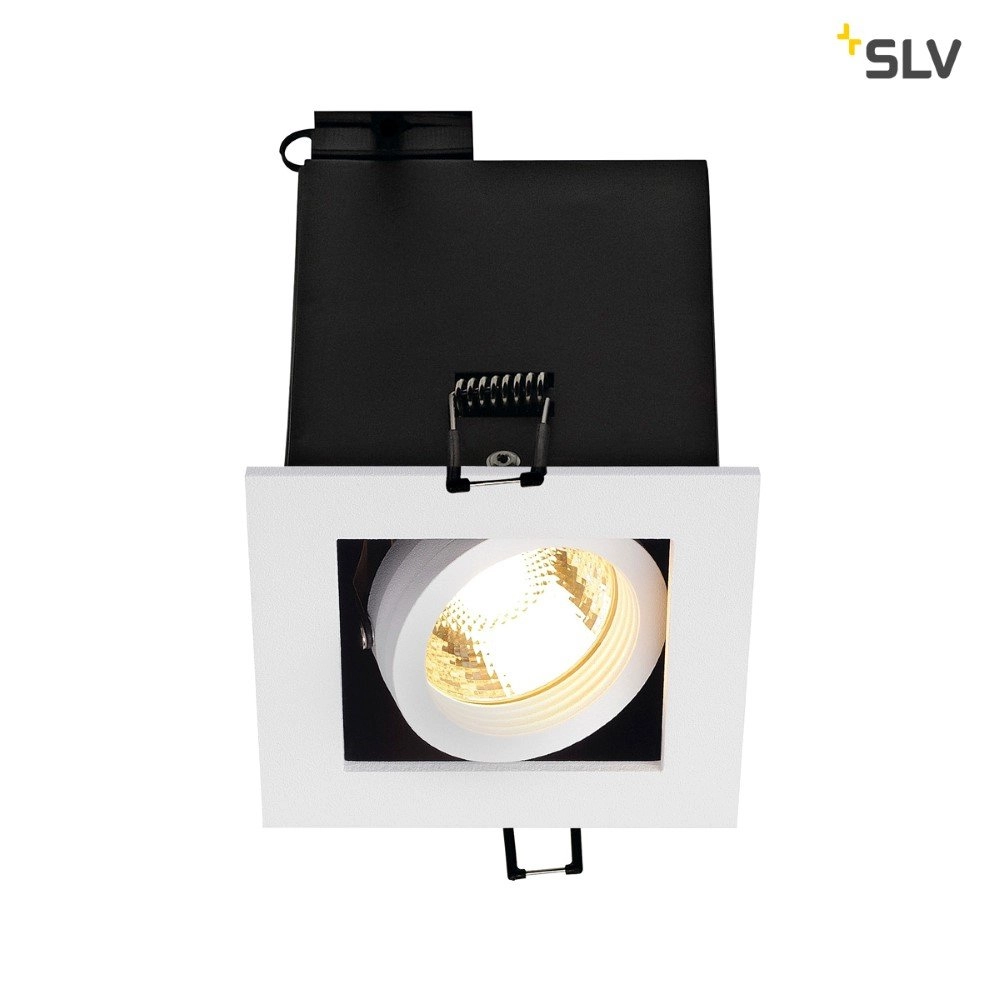 Square recessed spotlight Kadux 1 GU10 SLV 4024163151474