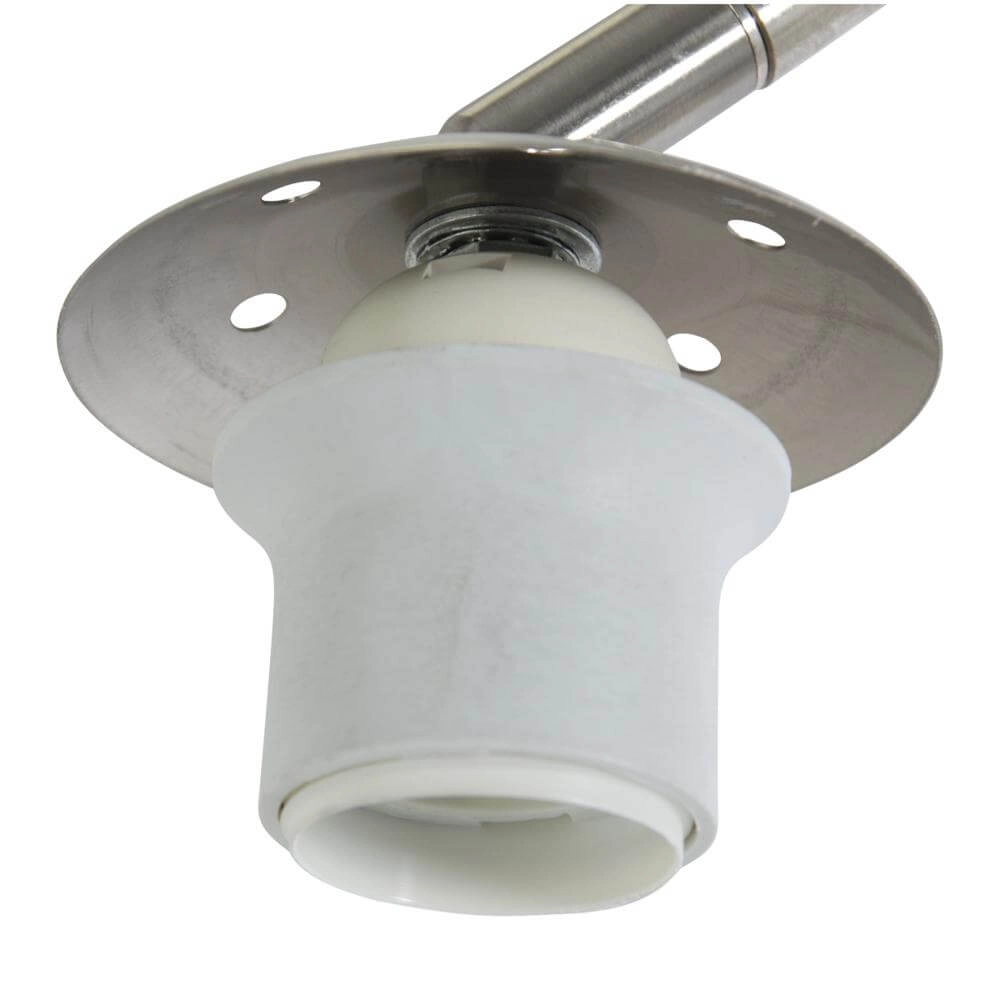 Arc lamp Sparkled Light metal with white shade Steinhauer 8712746173116