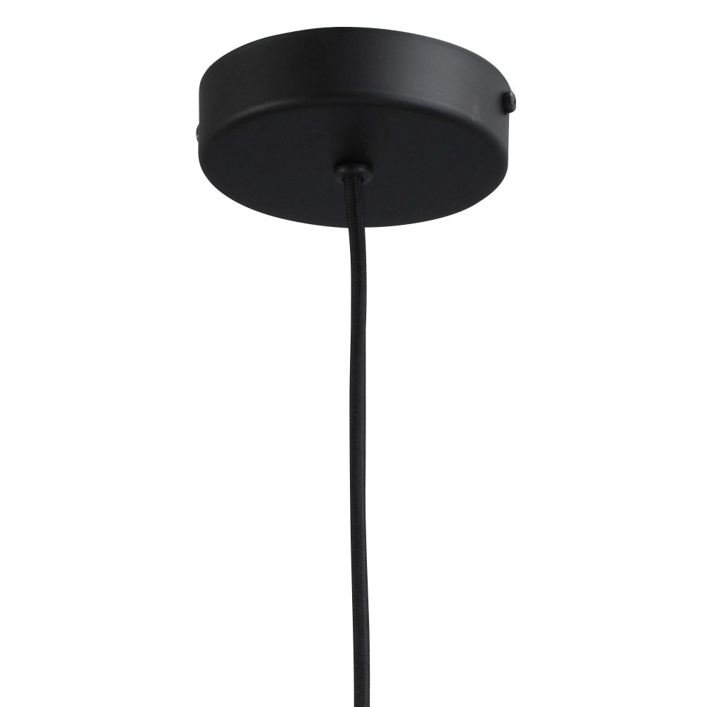 Black hanging lamp Diamond 27cm with clear glass Masterlight 8718121259185