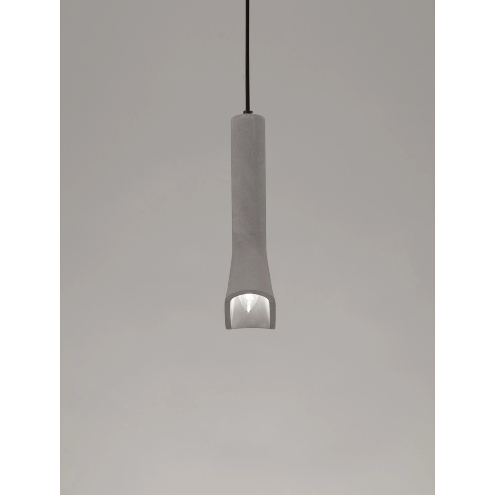 Unique pendant lamp Dylan grey Ø 19.5cm Lyora 5212017440372