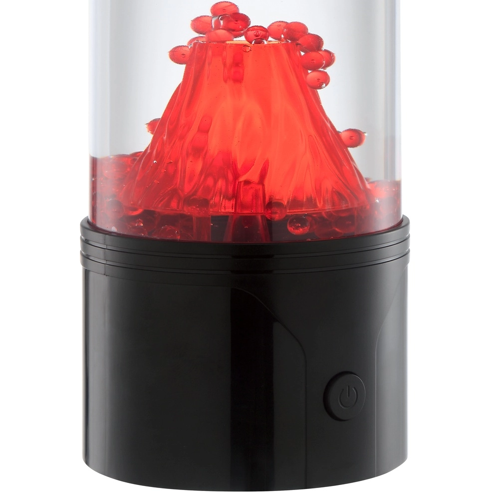 Lava lamp Vulcano Black