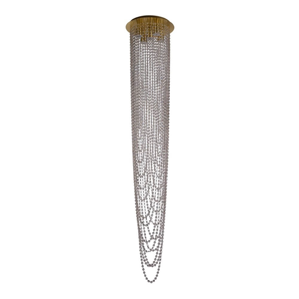Oriental pendant lamp Swoop 5-light Searchlight 5053423271903