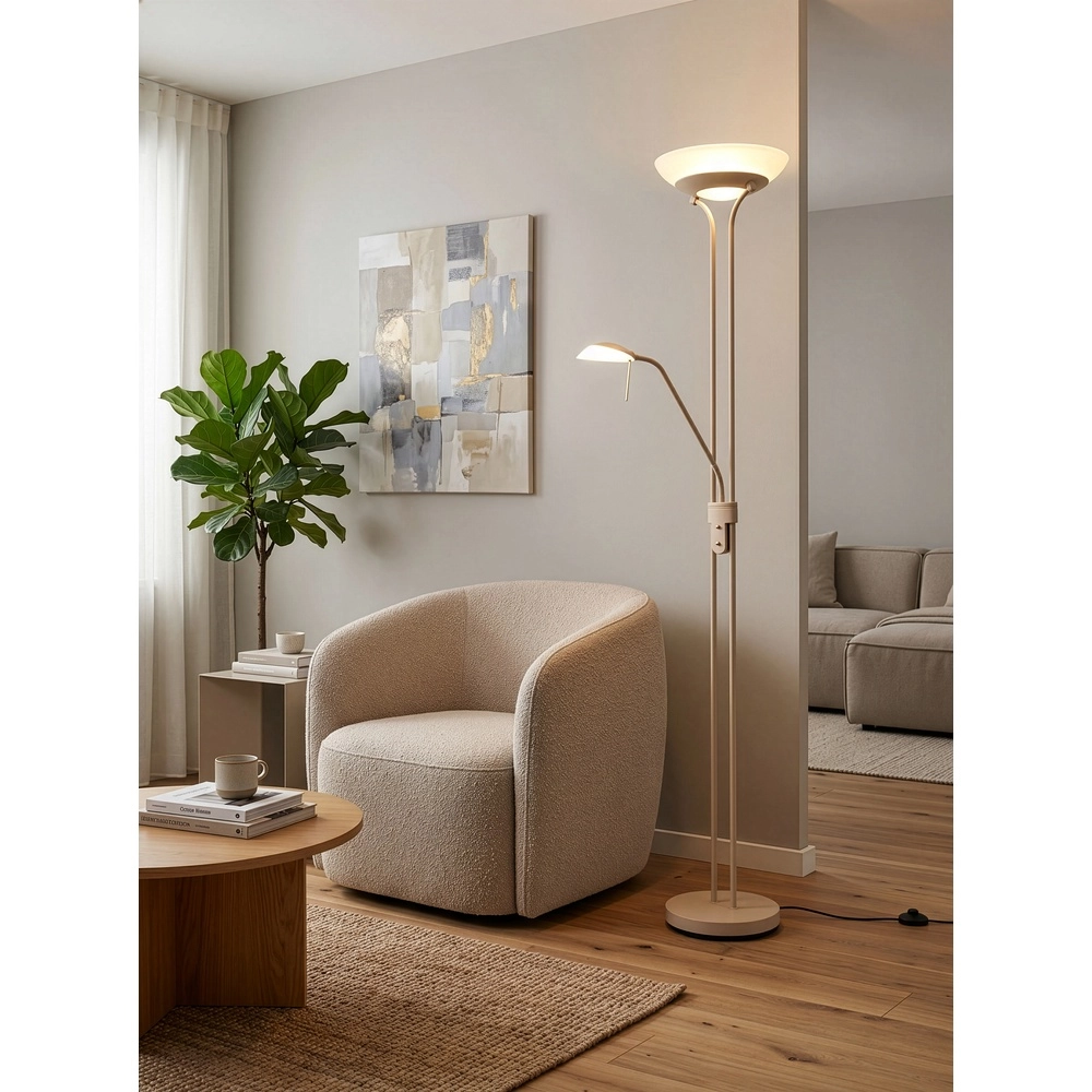 Reading lamp Orson sand brown Trio 4017807714241