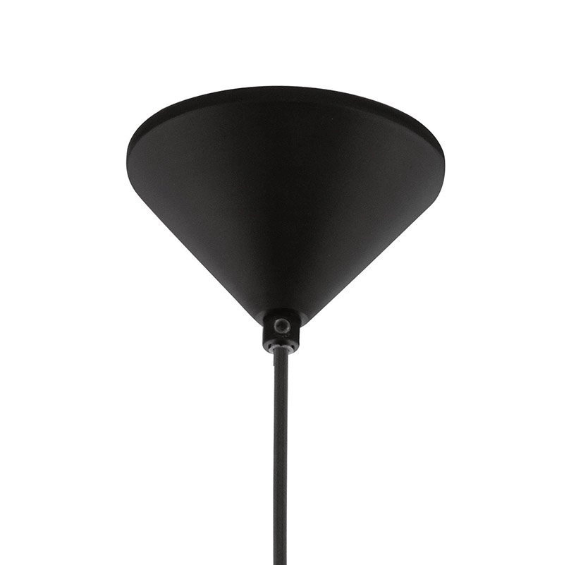 Pendant lamp Tarbes 17cm black Eglo 9002759941871