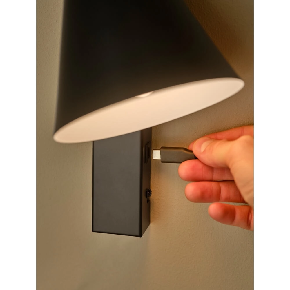 Wall lamp Wilmer black Nordlux 5704924024450