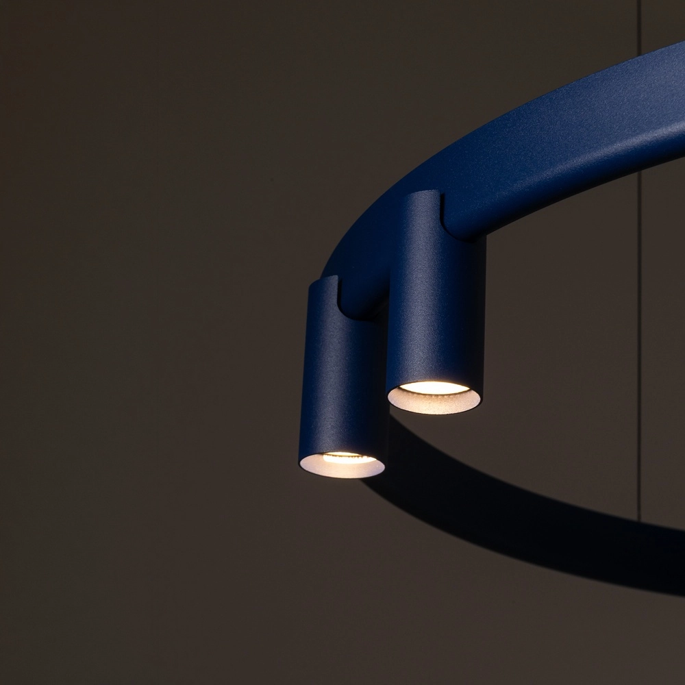 Design pendant lamp Fourty navy blue Ø 80cm
