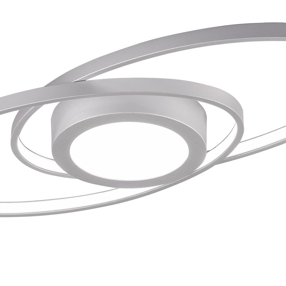Modern ceiling lamp Galaxy gray Trio 4017807446227