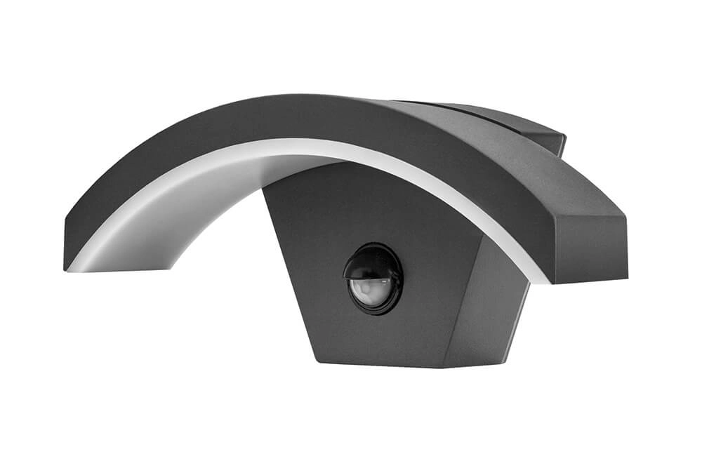 Design outdoor lamp Curve PIR with motion sensor