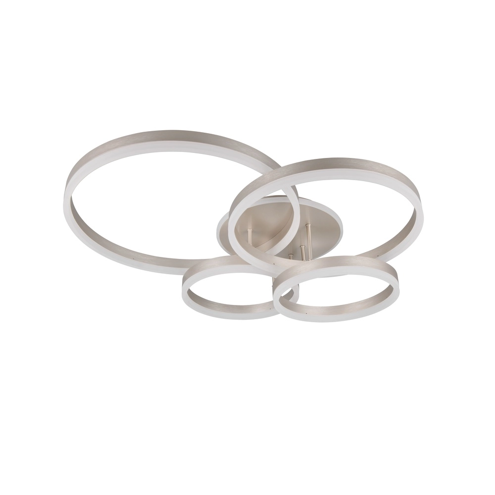 Ceiling lamp Drake Nickel Modern Trio 4017807657821