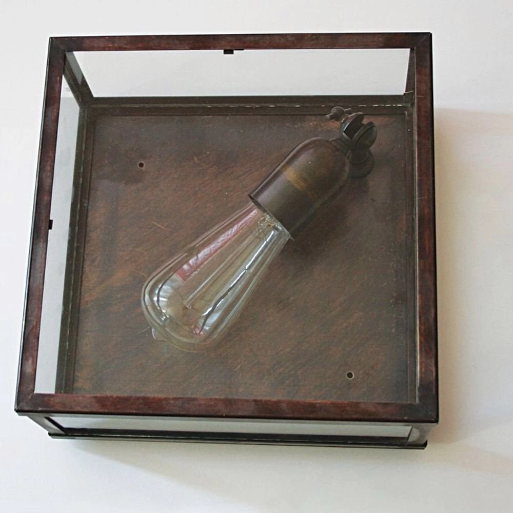 Outdoor ceiling lamp antique Vitre 1L 25cm