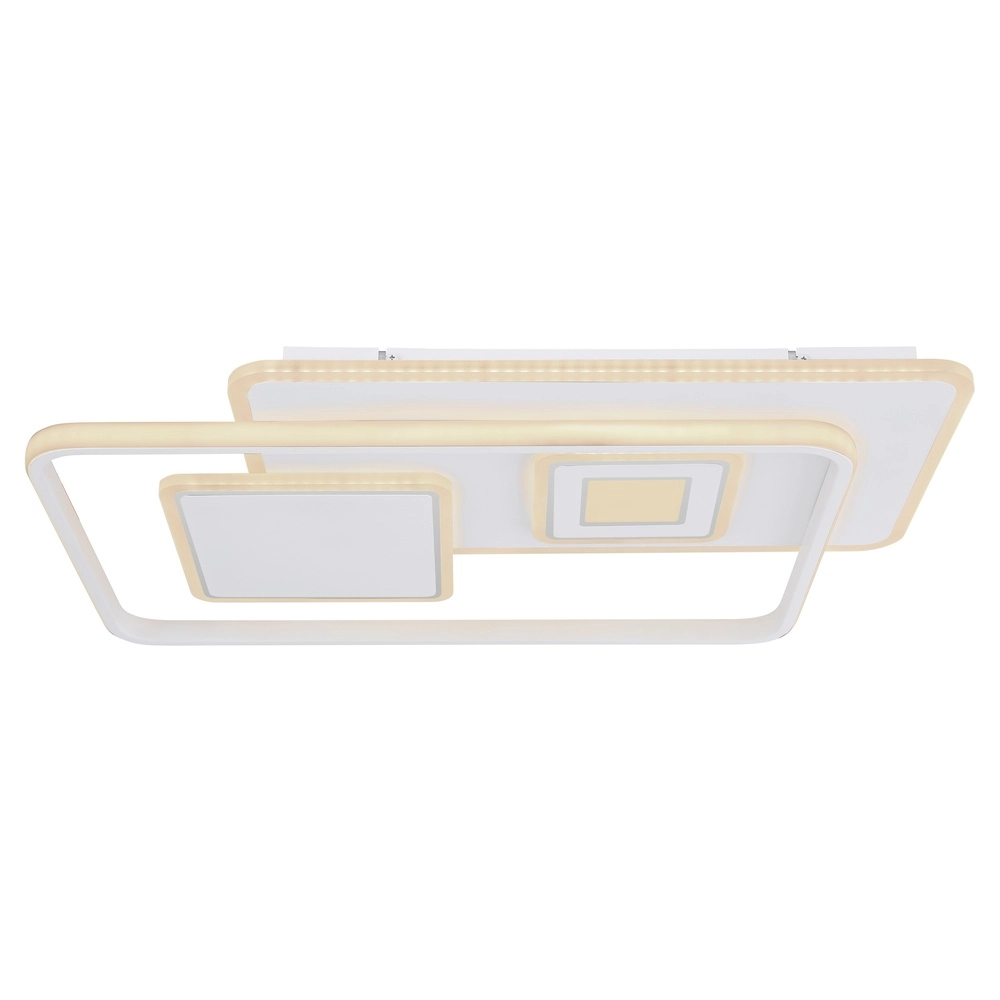 Design ceiling lamp Roderick white rectangle 3000-6000K Globo 9007371411528