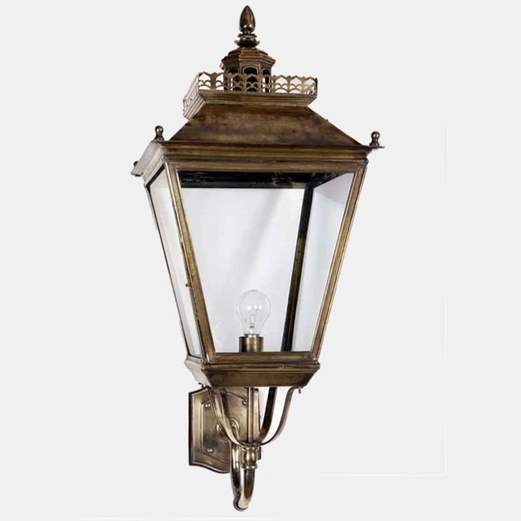 Country outdoor lamp Large Chateau handmade - polished gold (pbul) Limehouse 8716803507029