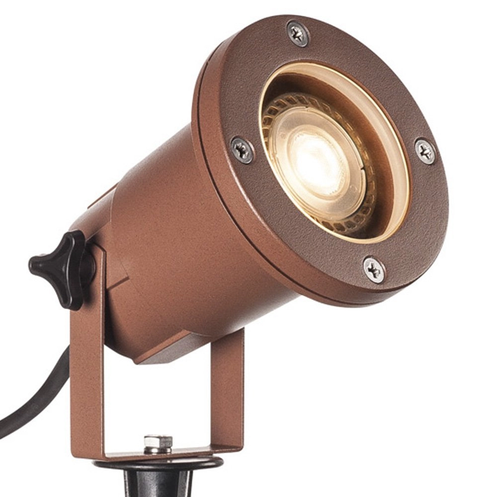 Garden spotlight Nautilus Spike 17.5cm brown SLV 4024163221955
