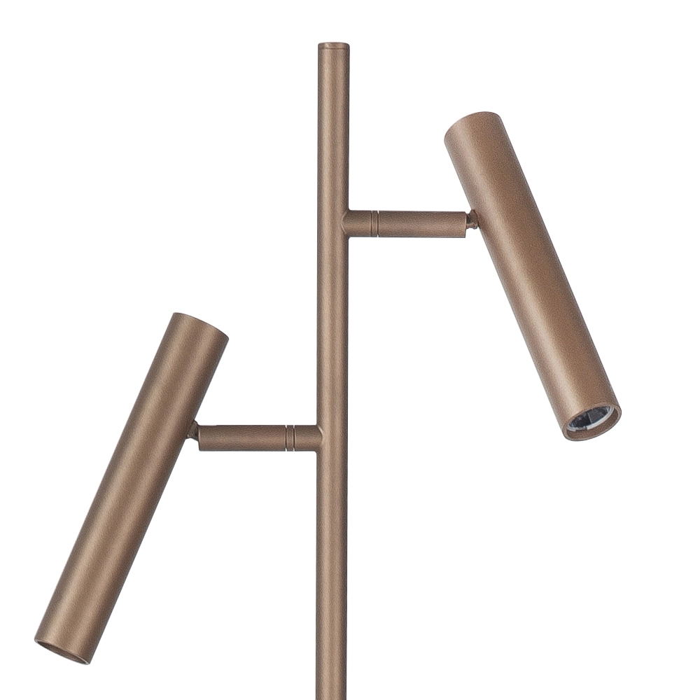 Design floor lamp Piero Copper Bronze 2-Light Highlight 8718379051319