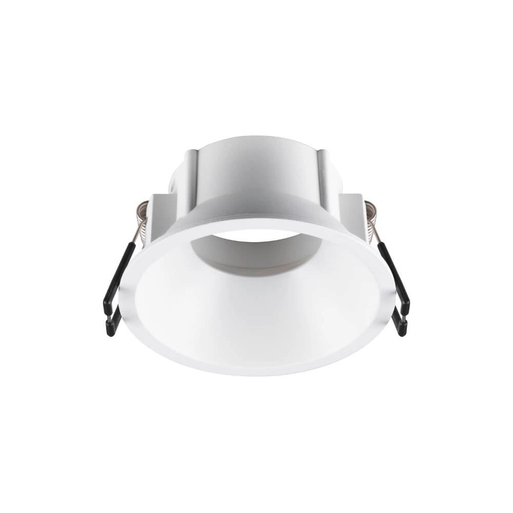 Mounting ring New Tria 75 round white - recessed - without fitting
