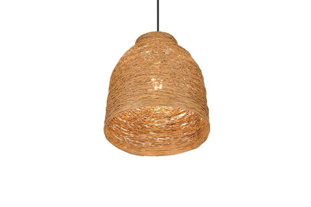 Paper pendant lamp Joeline Ø 25cm Trio 4017807637250