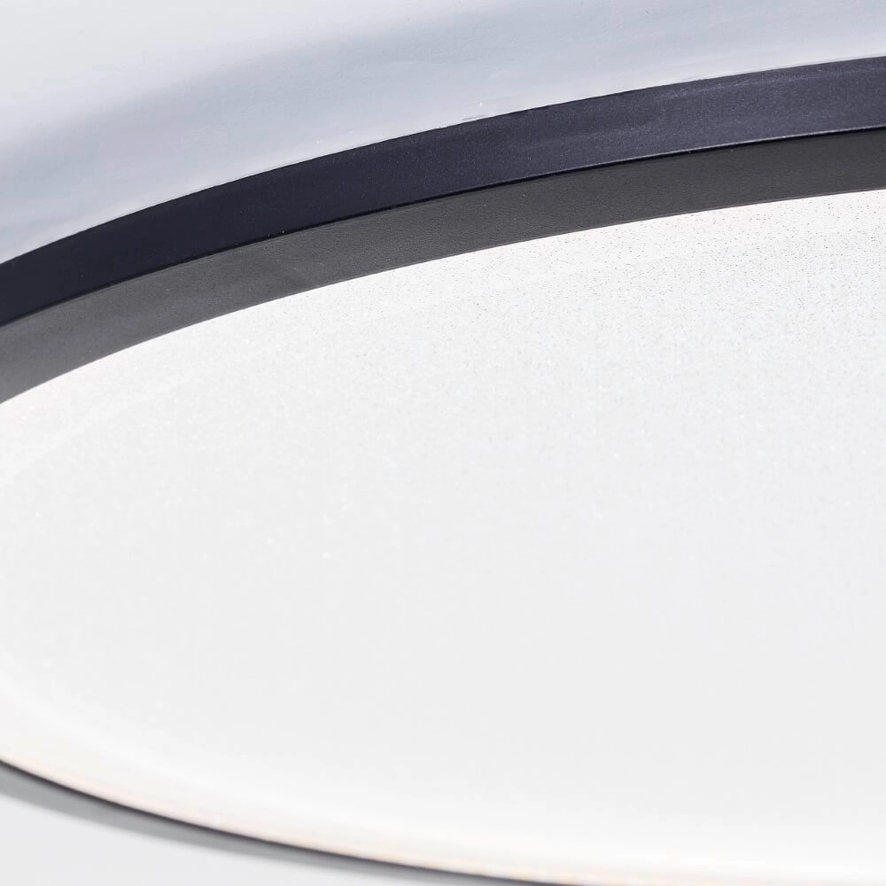 Ceiling lamp Mosako black L Brilliant 4004353426445