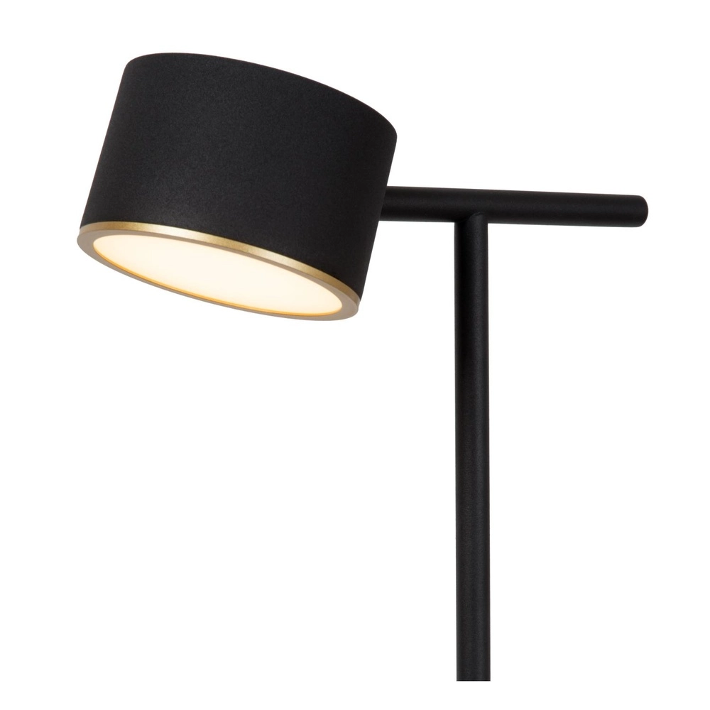 Floor lamp Gian Black Lucide 5411212421159
