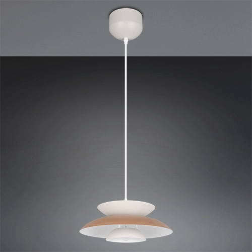 Pendant lamp design Amarila mocha brown Ø 40cm Trio 4017807682779