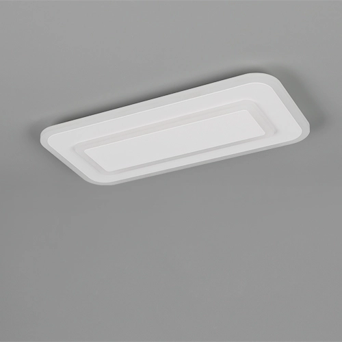 Modern ceiling lamp Riva white 40cm Trio 4017807682939