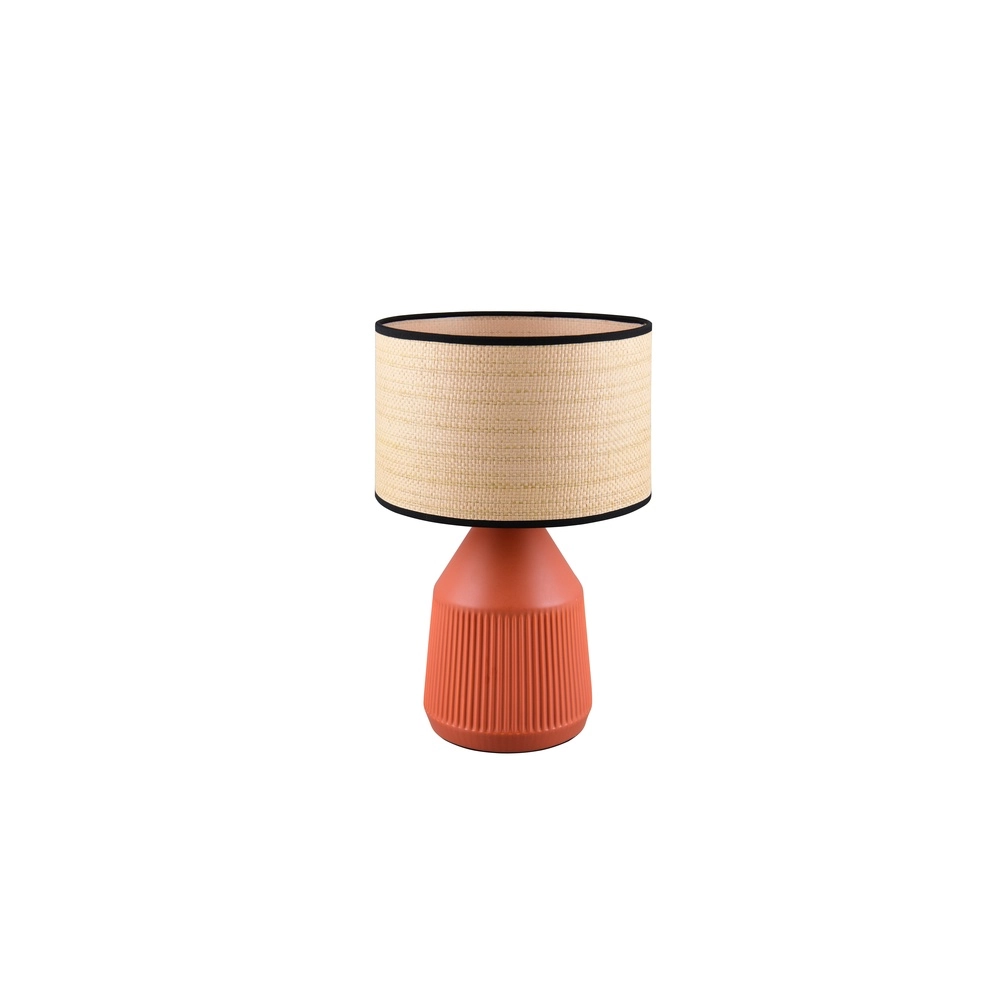 Table lamp Formentera Ø 28cm terracotta Trio 4017807678147