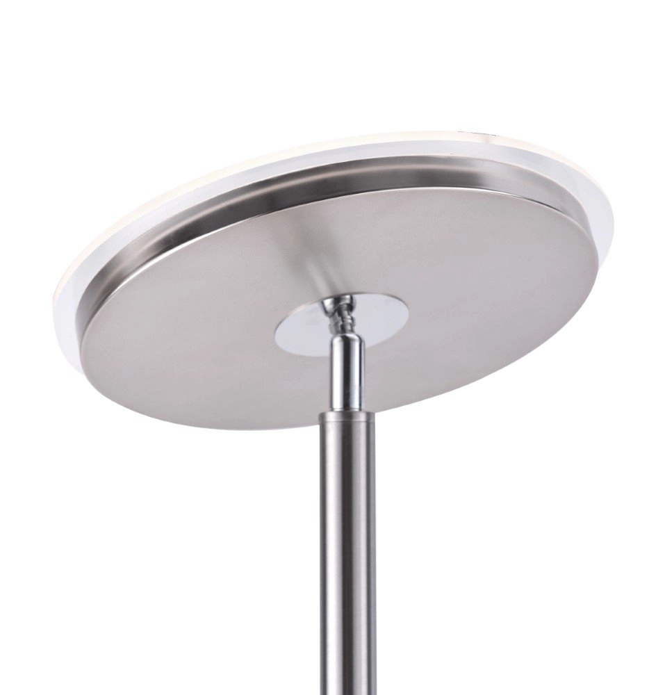 Design reading lamp Hans Round gray Just Light 4043689946852